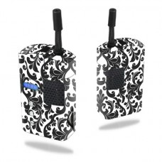 Skin Decal Wrap for DaVinci Vaporizer vapor mod sticker vape Black Damask