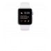 Apple Watch Series 1 - silver aluminum - smart watch with white sport band