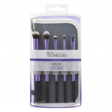 Real Techniques Starter Brush Set with 2-in-1 Case + Stand