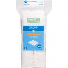 Equate Beauty Premium Cotton Squares, 160 count