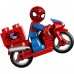 LEGO DUPLO Marvel Spider-Man Web-Bike Workshop Building Set, 10607