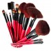 SHANY Professional Cosmetic Brush Set with Pouch, 13 pc